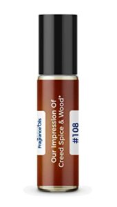 quality fragrance oils’ impression of creed spice and wood for men (10ml roll on)