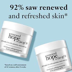 philosophy renewed hope in a jar - moisturizer - spf 30, 2 oz