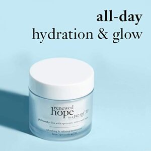 philosophy renewed hope in a jar - moisturizer - spf 30, 2 oz