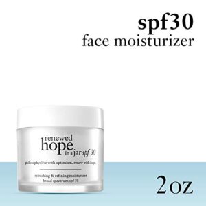 philosophy renewed hope in a jar - moisturizer - spf 30, 2 oz