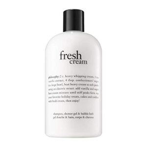 philosophy fresh cream – shower gel, 16 oz