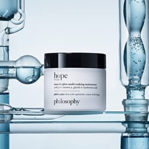 philosophy renewed hope in a jar smooth glow multi-tasking moisturizer, 4 Fl. Oz.