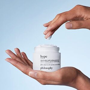 philosophy renewed hope in a jar smooth glow multi-tasking moisturizer, 4 Fl. Oz.