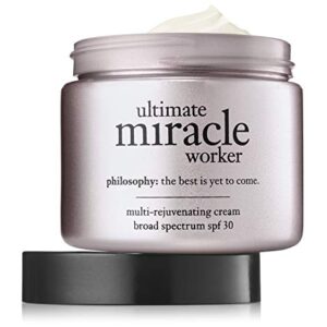 philosophy ultimate miracle worker multi-rejuvenating moisturizer- SPF, retinol & glycolic acid, 2 Fl. Oz.