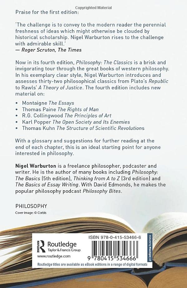 Philosophy: The Classics: The Classics