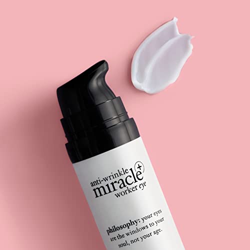 philosophy anti-wrinkle miracle worker - eye cream, 0.5 oz