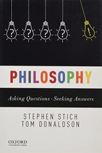 philosophy: asking questions–seeking answers