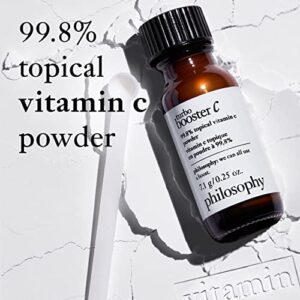 philosophy Turbo Booster c 99.8% Topical Vitamin C Powder, 0.25 Oz