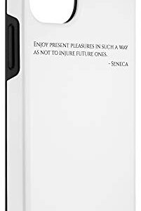 iPhone 12/12 Pro Stoic Philosophy - Seneca Quote On Pleasures - Stoicism Case