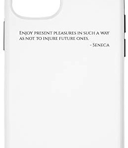 iPhone 12/12 Pro Stoic Philosophy - Seneca Quote On Pleasures - Stoicism Case