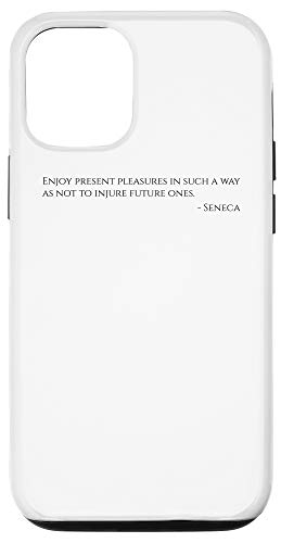 iPhone 12/12 Pro Stoic Philosophy - Seneca Quote On Pleasures - Stoicism Case