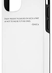 iPhone 12/12 Pro Stoic Philosophy - Seneca Quote On Pleasures - Stoicism Case