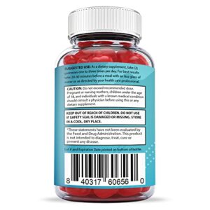 Justified Laboratories (3 Pack) Tru Bio Keto Gummies 1000MG ACV with Pomegranate Juice Beet Root B12 180 Gummys