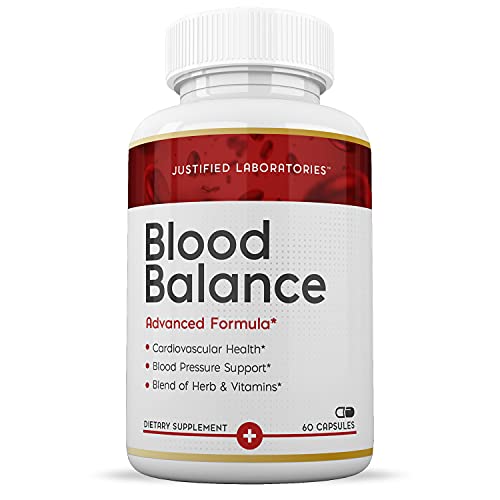 (5 Pack) Blood Balance Advanced Formula 620MG All Natural Formula Supplement Pills 300 Capsules