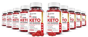 justified laboratories (10 pack) lifetime keto acv boost gummies 1000mg with pomegranate juice beet root b12 600 gummys