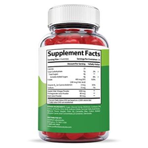 Justified Laboratories (2 Pack) Active Keto ACV Gummies 1000MG with Pomegranate Juice Beet Root B12 120 Gummys