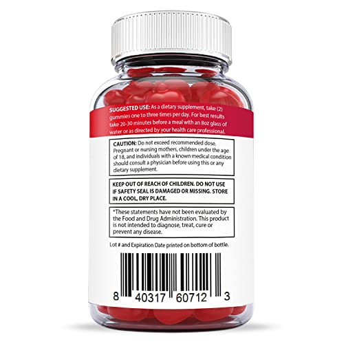 Justified Laboratories (2 Pack) Fast Keto ACV Gummies 1000MG with Pomegranate Juice Beet Root B12 120 Gummys