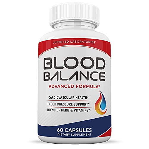 (3 Pack) Blood Balance Advanced Formula 620MG All Natural Supplement Pills 180 Capsules