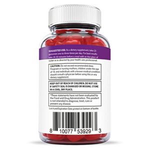 Justified Laboratories (2 Pack) Kwazi Keto Gummies 1000MG ACV with Pomegranate Juice Beet Root B12 120 Gummys