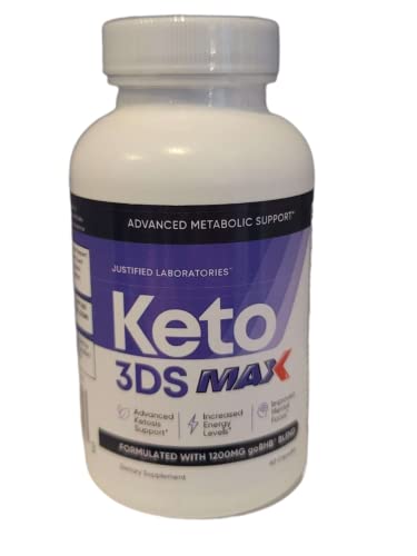 (3 Pack) Keto 3DS Max 1200MG Pills Includes Apple Cider Vinegar goBHB Strong Exogenous Ketones Advanced Ketogenic Supplement Ketosis Support for Men Women 180 Capsules