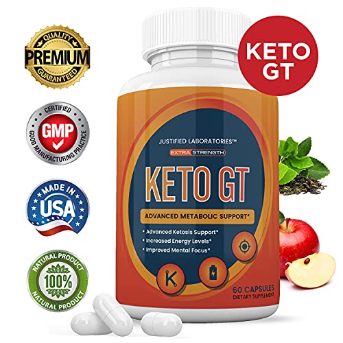 (5 Pack) Keto GT Advanced Includes Apple Cider Vinegar goBHB Exogenous Ketones Keto Pills Supplement Premium Ketosis Support for Men Women 300 Capsules