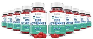 justified laboratories (10 pack) super slim keto acv gummies 1000mg with pomegranate juice beet root b12 600 gummys