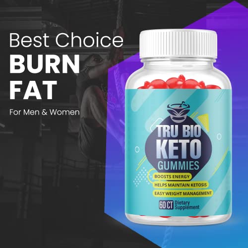 Ark Labs Tru Bio Keto Gummies, Tru Bio Keto ACV Gummies (2 Pack)