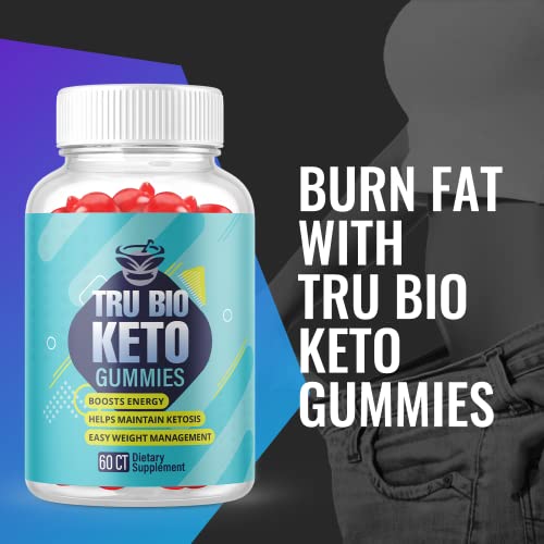 Ark Labs Tru Bio Keto Gummies, Tru Bio Keto ACV Gummies (2 Pack)