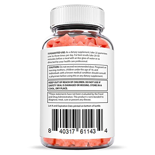 Justified Laboratories (10 Pack) Lifetime Keto Max Gummies 448MG Contains Organic Bamboo Acai Berry with Pomegranate Juice 600 Gummys