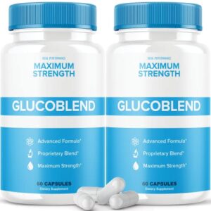 ideal performance (2 pack) glucoblend capsules supplement pills (120 capsules)