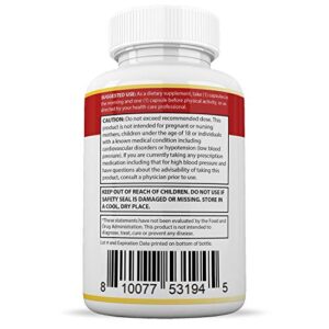 Justified Laboratories (3 Pack) Blood Balance Max 1295MG Formula All Natural Supplement Pills 180 Capsules