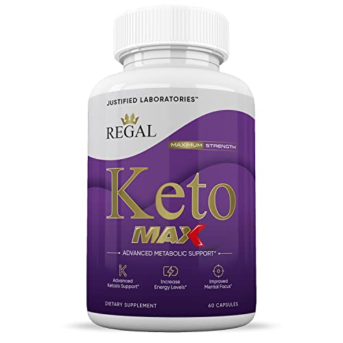 (3 Pack) Regal Keto Max Keto Pills 1200MG Includes Includes Apple Cider Vinegar goBHB Exogenous Ketones Advanced Ketosis Support for Men Women 180 Capsules