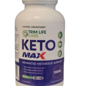 Trim Life Labs Keto Max 1200MG Pills Includes Apple Cider Vinegar goBHB Strong Exogenous Ketones Advanced Ketogenic Supplement Ketosis Support for Men Women 60 Capsules