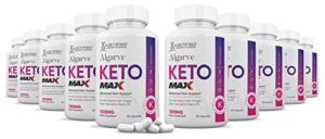 justified laboratories (10 pack) algarve keto acv max pills 1675 mg formulated with apple cider vinegar keto support blend 600 capsules