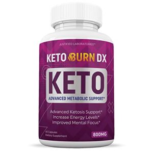 (2 Pack) Keto Burn DX Pills 800MG Includes Apple Cider Vinegar goBHB Exogenous Ketones Advanced Ketosis Support for Men Women 120 Capsules