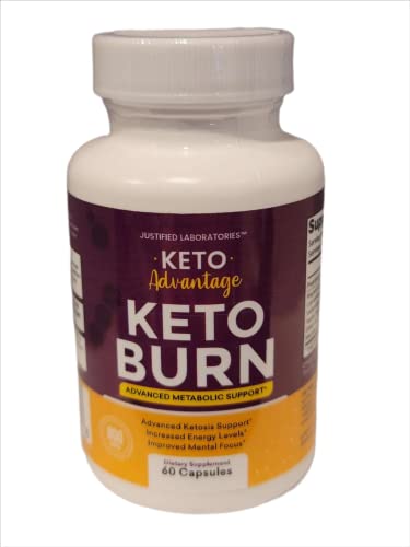 (5 Pack) Keto Advantage Keto Burn Pills Includes Apple Cider Vinegar goBHB Exogenous Ketones Advanced Ketogenic Supplement Ketosis Support for Men Women 300 Capsules