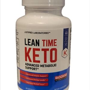 Lean Time Keto Pills Includes Apple Cider Vinegar goBHB Exogenous Ketones Advanced Ketogenic Supplement Ketosis Support for Men Women 60 Capsules