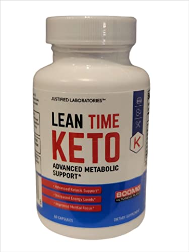 Lean Time Keto Pills Includes Apple Cider Vinegar goBHB Exogenous Ketones Advanced Ketogenic Supplement Ketosis Support for Men Women 60 Capsules