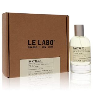 le labo santal 33 by le labo eau de parfum spray 3.4 oz for women
