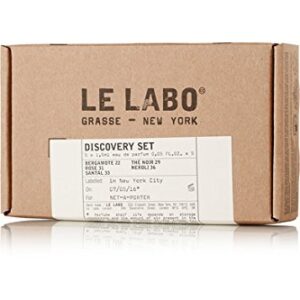 Le Labo Discovery Set Santal 33, Rose 31, Bergamote 22, Another 13 & The Noir 29 Sampler - .05 oz. Each