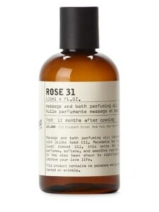 rose 31 body oil/4 oz.