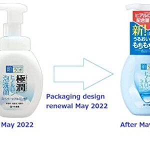 HADA LABO Goku-jyun Foaming Face Wash - 5.4 fl oz (160 mL) Bottle