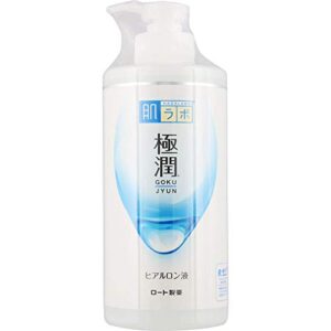 hada labo rohto hadalabo gokujun hyaluronic lotion moist pump type 13.5 fl. oz.(400ml)
