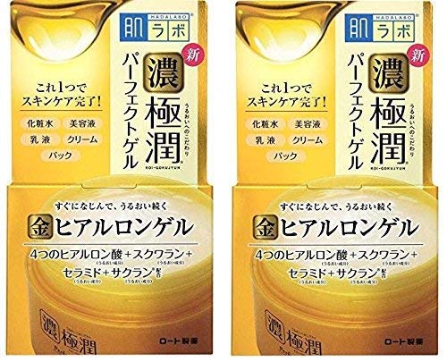 HADALABO Gokujyun Hyaluronic Perfect gel 100g/3.5oz (set of 2)