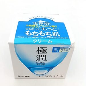 hada labo rohto goku-jun new hyaluronic cream, 50g