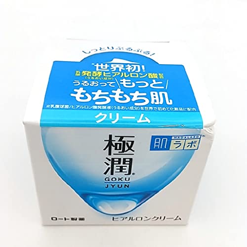 Hada Labo Rohto Goku-Jun New Hyaluronic Cream, 50g