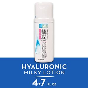 Hada Labo Goku-jyun Milk Lotion - 4.7 fl oz (140 mL) - Packaging May Vary, (2881)